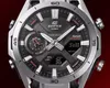 Close-up of a Casio Edifice watch face. Produktbild-Vorschau
