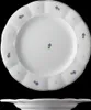 Plytký tanier, český porcelán, kvety, 28 cm, G. Benedikt Náhľad obrázku produktu 1