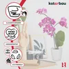 KOTARBAU® Vaso per fiori in Vetroceramica bianca smaltata ⌀ Anteprima dell’immagine prodotto 4