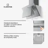 Klarstein Athena šikmý digestor - 60 cm digestor, 404 m³/h, Náhľad obrázku produktu 6