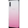 The back of a smartphone with a pink and white gradient. Produktbild-Vorschau