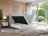 MKS MEBLE Boxspringbett 180x200 mit Matratze H4 und Produktbild-Vorschau 2