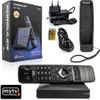 A collage of images showing a Formuler Z11 PRO MAX media streamer and its accessories. Produktbild-Vorschau