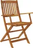 vidaXL set da pranzo da giardino 9 pezzi pieghevole in Anteprima dell’immagine prodotto 2