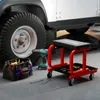 COSTWAY Werkstatthocker mit Rollen, Schublade & Ablage, Produktbild-Vorschau 2
