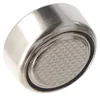 A close-up, angled view of a single button battery. Podgląd zdjęcia produktu