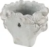 Vaso da fiori Clayre & Eef Testa 20x18 cm Pietra grigia Anteprima dell’immagine prodotto 3