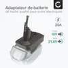 CELLONIC, Adaptateur compatible avec batteries Makita 18V Voir les images du produit 2