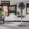 A modern living room with a stand fan. Podgląd zdjęcia produktu