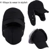 Herren Winter Fliegermütze Trappermütze Winddicht Warm Produktbild-Vorschau 6