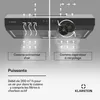 Klarstein Contempo 60, hotte aspirante suspendue, 60 cm, Voir les images du produit 3