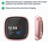 kwmobile 2x Glas Hülle für Fitbit Versa 4 / Sense 2 Produktbild-Vorschau 5
