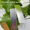 100pcs Doppelseitige schreiben auf Metall-Etiketten für Produktbild-Vorschau 6