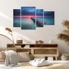 Bild auf Leinwand - Leinwandbild - 4 Teile - Brücke Meer Produktbild-Vorschau 7