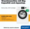 Exquisit Waschmaschine WA9214-340A weiss | 9 kg Produktbild-Vorschau 2