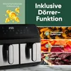 ProfiCook Heißluftfritteuse | Zeitgleich-fertig-System | 9L Produktbild-Vorschau 5