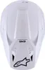 Alpinestars S-M3 Motocross Helm, weiß, S  (55/56) Produktbild-Vorschau 8