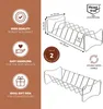 set di 2 porta costine e arrosto bremermann 2in1, porta Anteprima dell’immagine prodotto 7