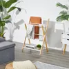 Relaxdays – držák na ručníky, stojan na ručníky se 4 tyčemi Náhled obrázku produktu 3