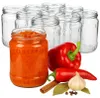 Słoiki MIKONI 720 ml | 24 sztuki | Złote pokrywki | Słoiki Podgląd zdjęcia produktu 8