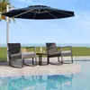 BEALIFE WR210 Ensemble en rotin 3 pièces | Ensemble de Voir les images du produit 3