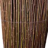 A close-up view of a woven willow mat, showing the texture and color of the natural materials. Produktbild-Vorschau