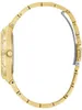 Side view of a gold-colored watch with a metal band. Náhľad obrázku produktu