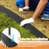 LZQ Bordure de pelouse en métal 100x20 cm - 5 pièces (5 m), Voir les images du produit 5