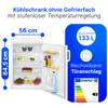 Bomann VS 2195 W - Kühlschrank - Breite: 55 cm - Höhe: 85 Voir les images du produit 8