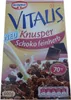Dr. Oetker Vitalis chrumkavé müsli s čokoládovými Náhľad obrázku produktu 3