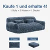 CHITA Sofa aus Fleece, platzsparend, Vakuum-Kompression, Produktbild-Vorschau 2