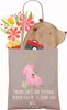 Mr. & Mrs. Panda Tote Bag Herzen Vertrauen - Braun Pastell Produktbild-Vorschau 3
