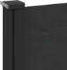 vidaXL Store latéral extensible noir 160x600 cm Voir les images du produit 7