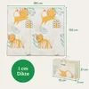 CASABEL Baby Speelmat, 180x150cm, Opvouwbare en Waterdichte Productafbeelding-voorbeeld 6