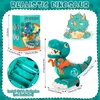 Baby Spielzeug,Krabbelnde Dinosaurier Babyspielzeug Musik Produktbild-Vorschau 13