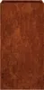 vidaXL Fioriera Rusty 40x40x80 cm Acciaio resistente alle Anteprima dell’immagine prodotto 4
