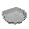 Sand- & Wassermuschel 2er Set 86cm Grün/Grau Planschbecken Produktbild-Vorschau 2