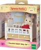 Sylvanian Hasen Baby mit Babybett Produktbild-Vorschau 1
