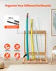SucceBuy Support vertical pour planches de surf en bois Voir les images du produit 2