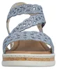 Sandali donna Rieker V4150-14 blau 38 Anteprima dell’immagine prodotto 13