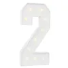 100cm numéro lumineux-2 anniversaire décoration de fête Voir les images du produit 5
