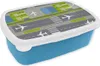 KitchenYeah® Lunchbox Brotzeit Brotdose 17x11 cm Design - Produktbild-Vorschau 1