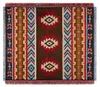 Ethno-Decke 1 Stk, Leinen, 90 x 90 cm, Kariert Mit Quasten, Produktbild-Vorschau 1