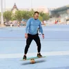 KOMFOTTEU balanční deska dřevo, balanční deska s korkovým Náhled obrázku produktu 3