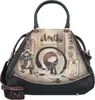 anekke Tasche, braun, beige, schwarz, 32 x 23 x 15 cm Produktbild-Vorschau 9