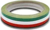 3er Set 10m Zierstreifen 5mm für Auto Landesfarben Italien Produktbild-Vorschau 2