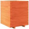 The Living Store Pflanzkübel Wachsbraun 60x60x72 cm Produktbild-Vorschau 3