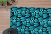 MuchoWow® Mauspad Mousepad Dschungel - Blau - Blatt - Produktbild-Vorschau 2