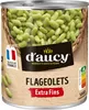 d'aucy Flageolets Grüne Bohnenkerne Extra Fein – 400g Dose, Produktbild-Vorschau 1