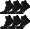 OCERA 6 Paar Wellness Kurzschaft Socken Baumwolle NEU mit Produktbild-Vorschau 1